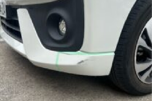 バンパーヘコミ(20cm以内) Before