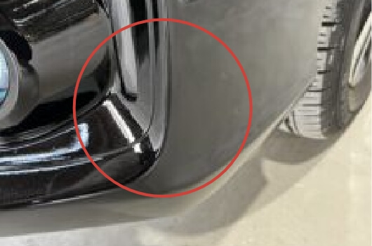 バンパーヘコミ 20cm以内 After