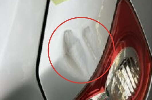 ヘコミ 20cm以内 Before